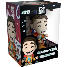 Youtooz Original GlamrockTDM 4.4" Vinyl Figure, DanTDM Collectible, Glam Dan from Youtooz Original Collection