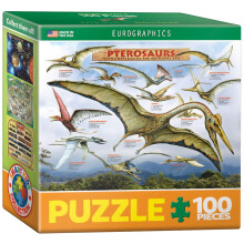 EuroGraphics Pterosaurussen Mini Puzzel (100 Stuk)
