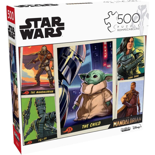 Buffalo Games - Star Wars: The Mandalorian - 500 Bitars Pussel
