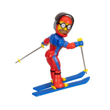 Die Simpsons Actionfiguren 5-Zoll SS Flanders mit Skistöcken und Skiern