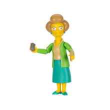 Die Simpsons Actionfiguren 5-Zoll Edna Krabappel mit Kreide und Lineal
