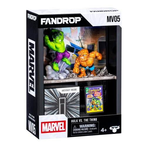 Fandrop MV05 - Hulk VS. The Thing, Skapar en Elite Display för Marvel Samlare