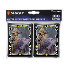 Ultra PRO - Tarkir Dragonstorm Felothar Le Fermeur (Deck Commandant Abzan) 100 Protège-cartes MTG