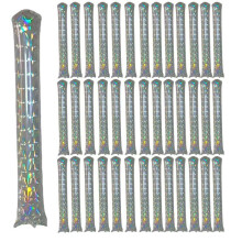 40pcs Round headTeam Spirit Boom Sticks Thunder Sticks Cheering Sticks Team Spirit Plastic Cheerleading Spirit Stick Clapper Inflatable Noise Maker Sp