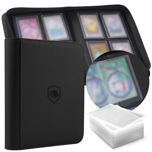 Top Loader Binder 4 Pocket Holds 160 Toploaders 100 Toploader INCLUDED