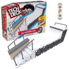 TECH Deck, Primitive X-Connect Skate Park, Bouwbare Ramp Set met Exclusieve Vingerboard, Speelgoed voor Kinderen 6+