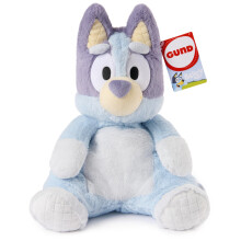GUND Officiel Bluey Oh So Snuggly Peluche, Jouet Sensoriel pour Bébés, Bleu, 12.5"