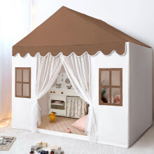 Speeltent voor Kinderen met Mat, Grote Speelhuis Tent Binnen voor Meisjes en Jongens