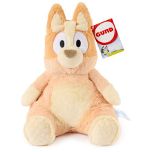 GUND Officiel Bingo Oh So Snuggly Plush, Peluches Bluey, Jouet Sensoriel pour Bébés et Tout-Petits, Orange, 12,5"