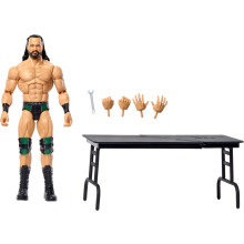 Mattel WWE Elite Actionfigur & Zubehör, Serie #123, 15 cm Drew McIntyre mit 25 Gelenkpunkten