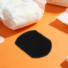 10Pcs Black Cotton Diaper Pail Odor Absorber Pads Universal Fit Refill