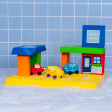 22097 BathBlocks Drijvende Auto's Set