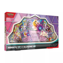 Pokémon TCG: Mimikyu ex & Alcremie ex Premium Kollektion - 10 Packs, Promo Karten