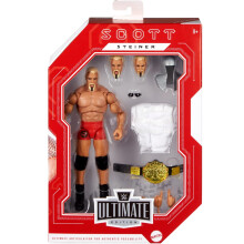 WWE Ultimate Edition Monday Night War Scott Steiner Action Figure & Accessories Collectible Set
