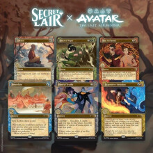 Magic the Gathering Secret Lair x Avatar: The Last Airbender - Eén met de Elementen (Non-Foil)