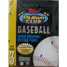 1993 Topps Stadium Club Serie 3 Baseball HOBBY Doos - 24P