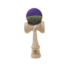 Yomega Pro Model Kendama - The Traditional Japanese Toss and Catch Skill Game with Rubberized Paint for Easier Skill Building Play (Purple)