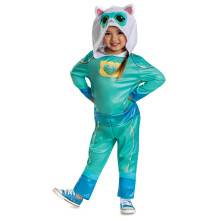 Disney Super Kitties Bitsy Kostüm für Kinder, offizielles Outfit mit Kopfbedeckung, Größe (4-6x)