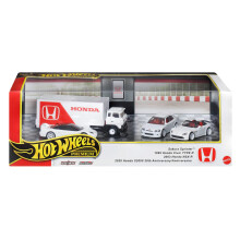 Hot Wheels Premium Collector Set Assortment - Honda Type R Heritage Ride On Toy 4 Mini Cars Ages 3+ Multi GMH39-987D