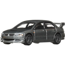 Hot Wheels Premium Car Culture Collectible Toy Car, 1:64 Scale Die-Cast Mitsubishi Lancer Evolution IX, Ronin Run 2 Vehicle with Real Riders Tires