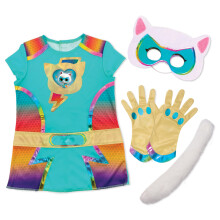 Disney Jr. SuperKitties Bitsy Super Dress Up Set, 5-Pieces, Pretend Play, Toy for Fans, Girls, Kids, Ages 3 and Up by Just Play
