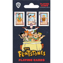 Masterpieces Die Flintstones Spielkarten - 54 Karten, Cartoon-Thema - Ab 4 Jahren