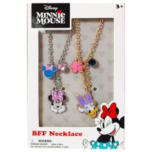 LUV HER Disney Vriendschapsketting Set, Minnie en Daisy Meisjes Geschenk voor 3+