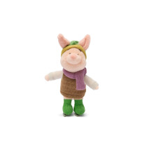 Peluche Patinage Officielle Disney - Mignon Jouet d'Hiver - Peluche Inspirée de Winnie l'Ourson