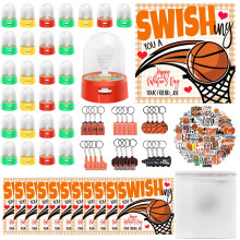 28 Set Alla Hjärtans Dag Gåvor Bulk Basketboll Festfavoriter Mini Finger Basketboll Spel