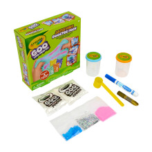 Crayola DIY Schleim Kit, Bastelset für Kinder, Sensorischer Fidget-Knetgummi, weniger Chaos, Geschenk für Kinder