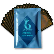 6AGames Foil Kaartenpakket: 30 Randomized Foil MTG Kaarten Booster Pack - Compatibel met Magic