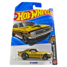 Hot Wheels '67 Camaro [Gold] Dream Garage 3/5, 56/250, 1:64 Scale Diecast Toy Vehicle