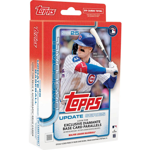 2025 Topps Update Serie Baseball Hängerbox 59 Karten