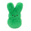 Animal Adventure Peeps 15" Lapin Vert Peluche Douce 1
