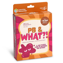 Learning Resources PB & What?! - Reimwettbewerb für Kinder, Phonics-Spiel für die Grundschule