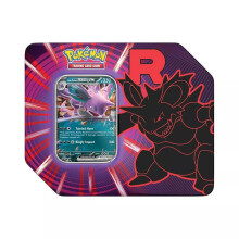 Pokemon Trading Card Game Team Rocket Verzameltin met 5 Booster Packs en Promo Kaart (Nidoking)