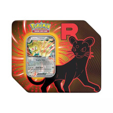 Pokemon Trading Card Game Team Rocket Collector Tin met 5 Booster Packs en Promo Kaart (Perzisch)