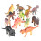 Rhode Island Novelty Dinosauri 6"-8" 1