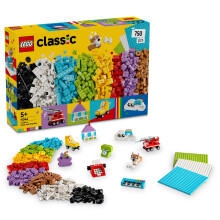Lego Classic Creative Build-And-Play Box, Colorful Building Bricks Toy 11044 Building Blocks Toys For 5+ Gift For Boys And Girls