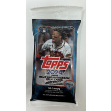 2024 Topps Baseball Serie 1 Fat Pack - 36 Kaarten Per Pack