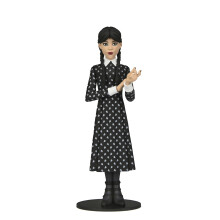 NECA Collectible Wednesday Series 6” Scale Toony Terrors Figure - Wednesday Addams in Classic Dress