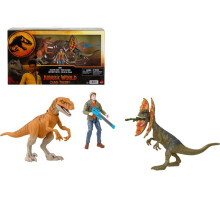 Jurassic World: Chaos Theory Ben Action Figure & 2 Dinosaurs Toy Pack