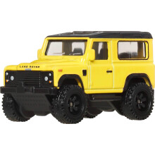 Hot Wheels Premium Car Culture Collectible Toy Car, 1:64 Scale Die-Cast Land Rover Defender 90, Off Road Vehicle with Real Riders Tires