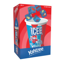 YAHTZEE: ICEE Edition, Exclusive Collectible Cup Shaker, Roll The Dice Featuring Your Favorite Flavors Cherry, Blue Rasberry & More, Classic Dice Roll