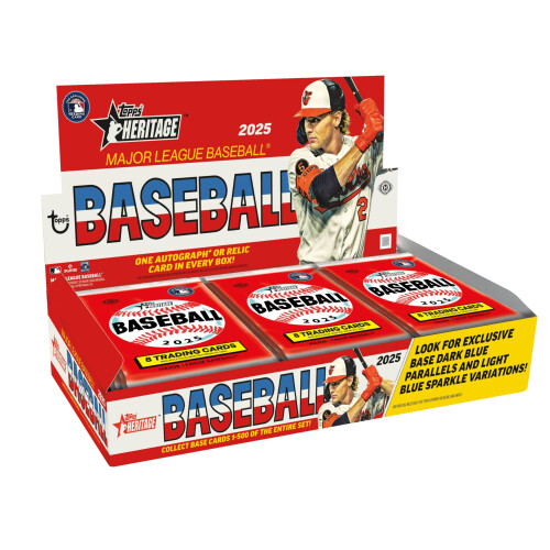 2025 Heritage Baseball Hobby Box von Topps