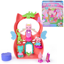 Gabby's Dollhouse Fairylandia, Kitty Fairys Flutter-riffic Spielset mit 12 Teilen & exklusivem Ring