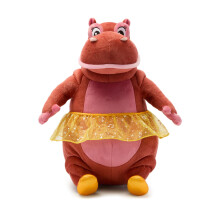 Disney Store Oficial Hyacinth Hippo Peluche - 85 Aniversario Fantasía - Disney Vault - 14'' Juguete Clásico