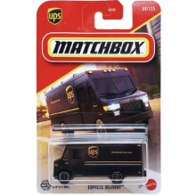 Matchbox Express Parcel Delivery Truck 68/125 [Gold & Brown] 1:64 Scale Diecast Toy Vehicle
