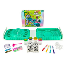 Crayola Goo All-in-1 Sensory Art Station, Unicorn Slime Making Kit for Kids, Essential Easter Basket Stuffer, DIY Arts & Crafts Set, Customizable Sens
