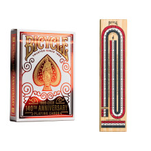 Bicycle Cribbage 140. Jubiläum Deck Set - Klassisches Kartenspiel mit Limited Edition